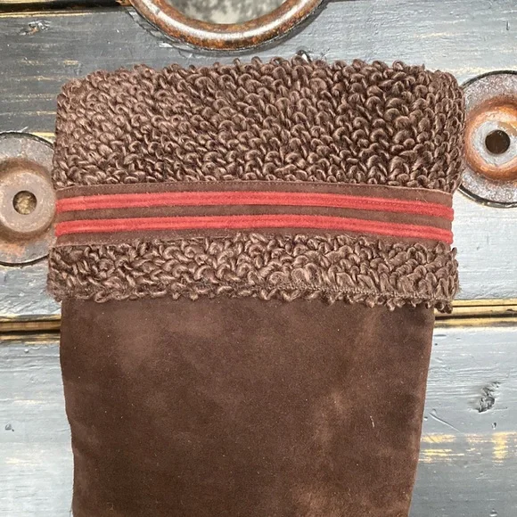 *VINTAGE* Yves Saint Laurent Brown Suede Boots